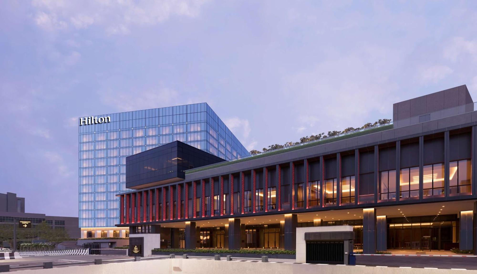 Hilton Garden Inn Bengaluru Embassy Manyata Business Park ภายนอก รูปภาพ